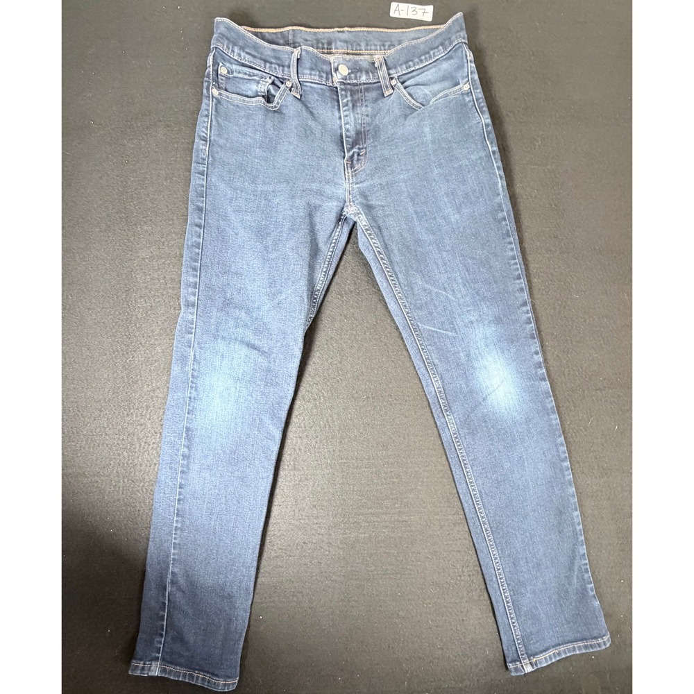 Levis 511 Slim Fit Jeans Mens 32x32 Medium Wash Blue Denim Pants